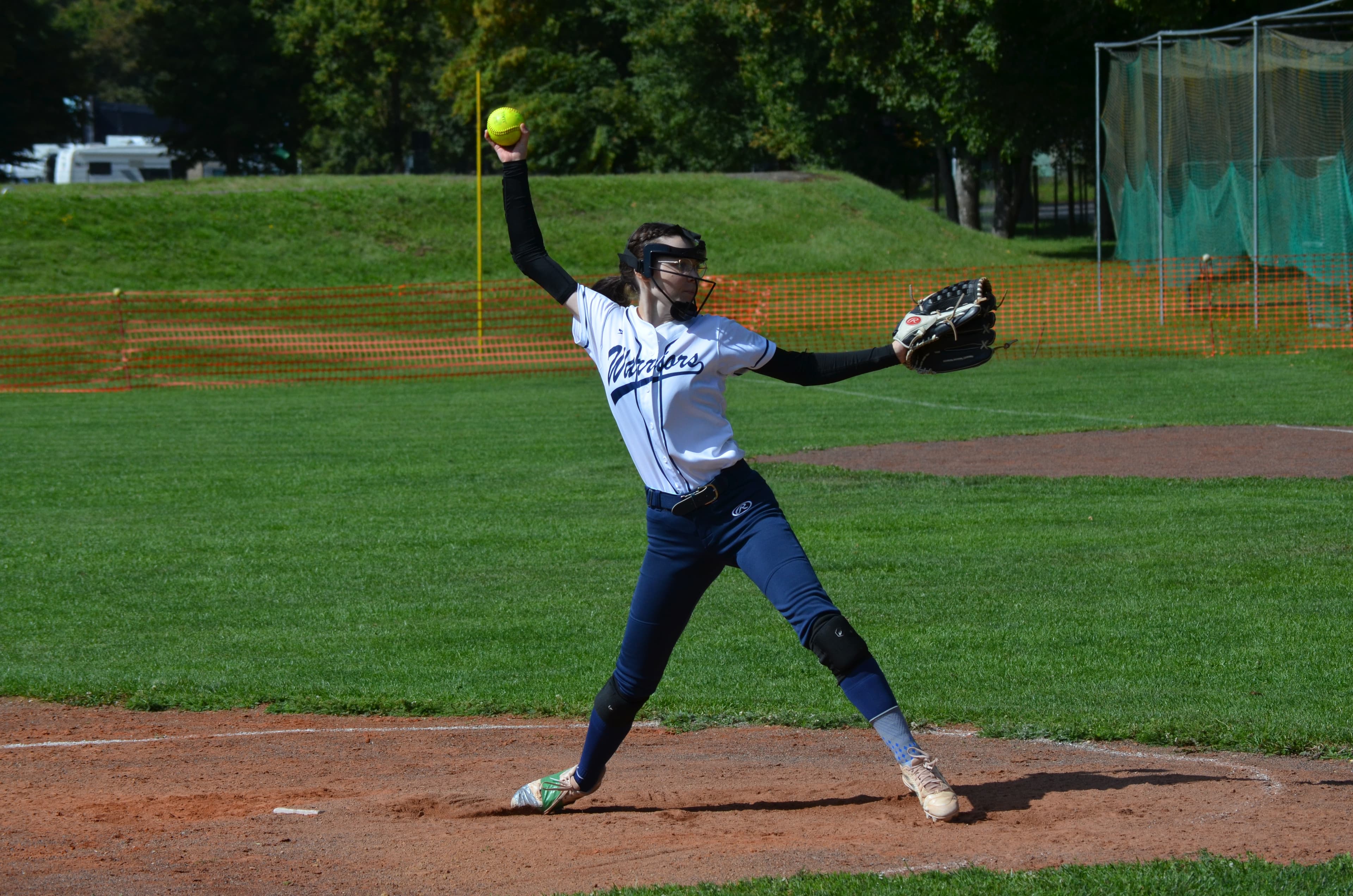 Softball Spielszene MGH Warriors