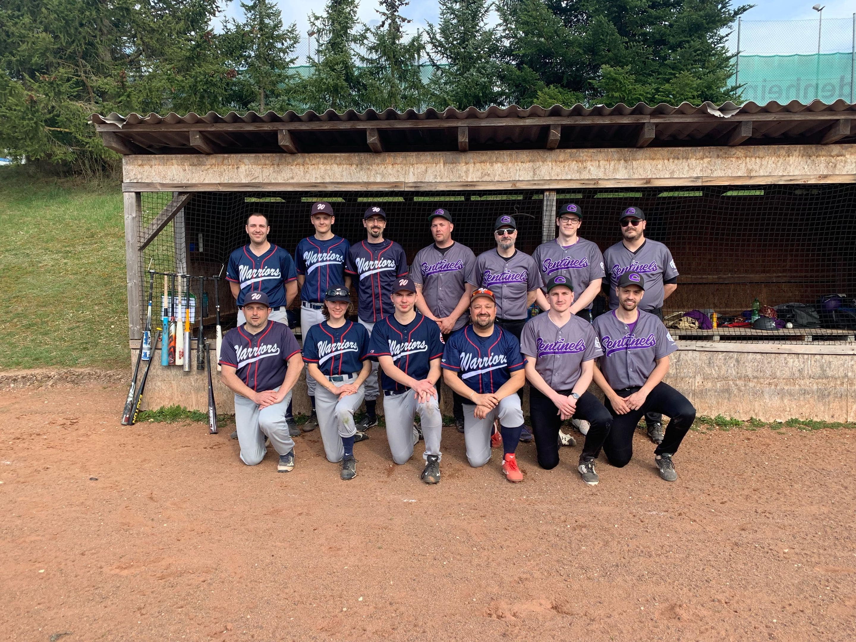 Baseball II Mannschaftsfoto